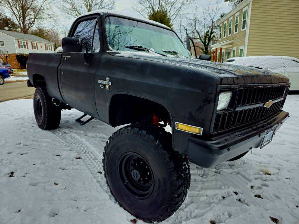 1982 Chevy K10 Mud Truck for Sale - (VA)